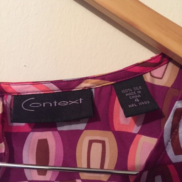 Lord & Taylor Context Geometric Shift Dress - Picture 8 of 8